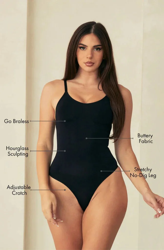 Bomblady Shapewear Bodysuit for Women Seamless Tummy Control