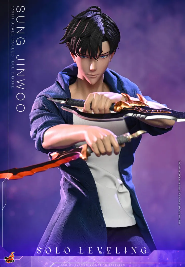 Hottoys - Solo Leveling Sung Jinwoo 1/6th scale Collectible Figure TMS193 (Licensed)-