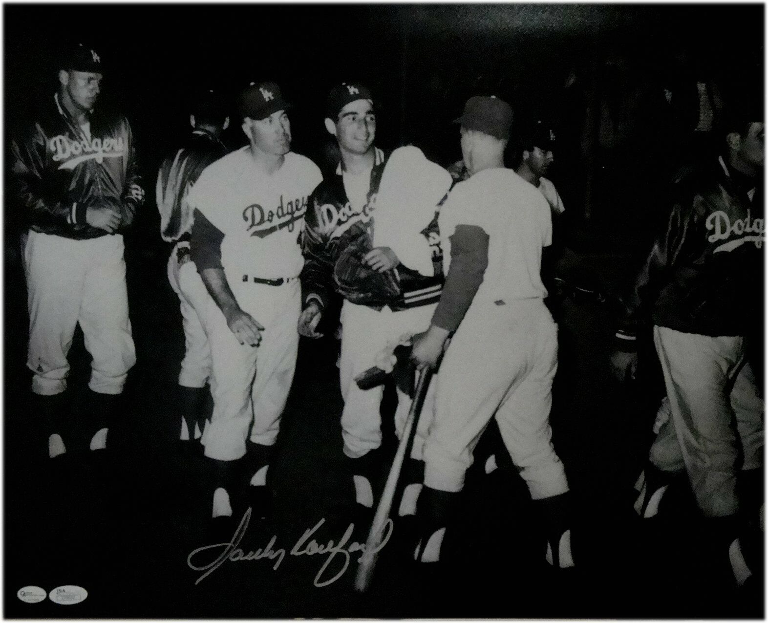 Sandy Koufax Hand Signed Autograph 16x20 Photo Poster painting OA JSA Rare Silver JSA Z29652