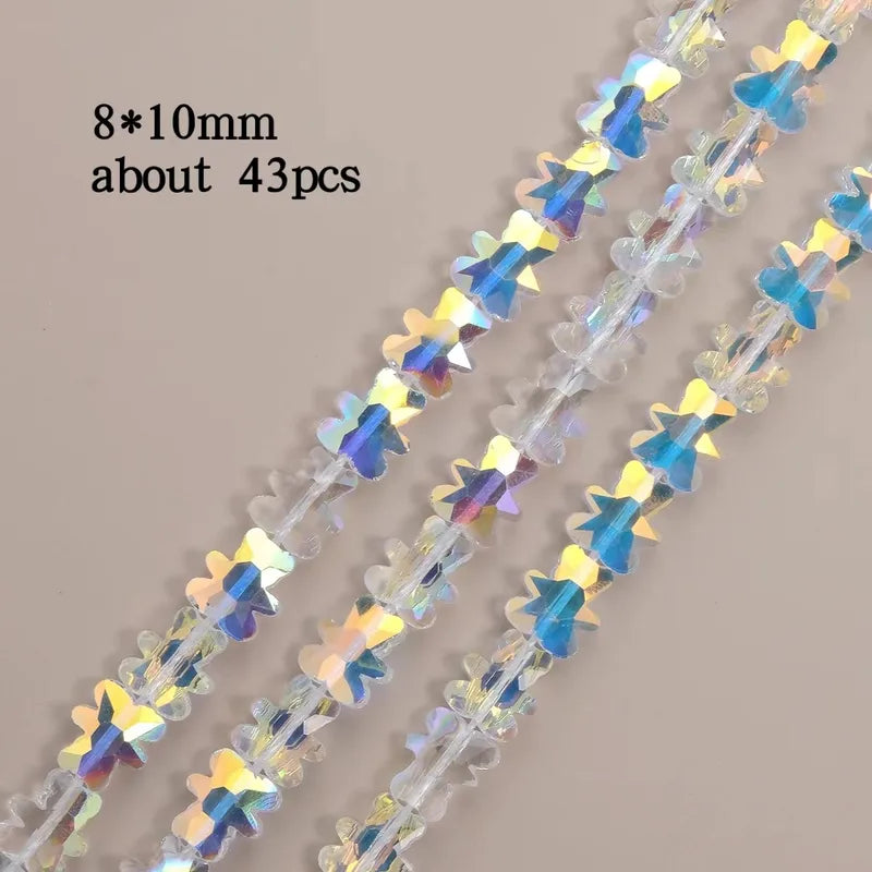 1 Set Hole 1~1.9mm Glass Geometric Beads