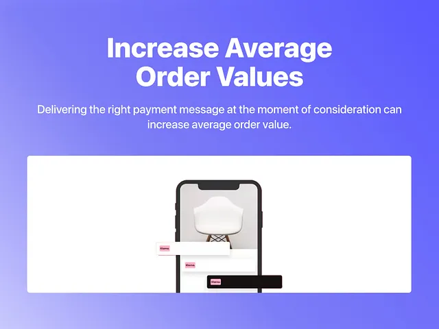 Klarna On‑Site Messaging