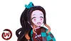 Kamado Tanjirou Cosplay Kamado Nezuko - Demon Slayer: Kimetsu no Yaiba Resin Statue - W Studios