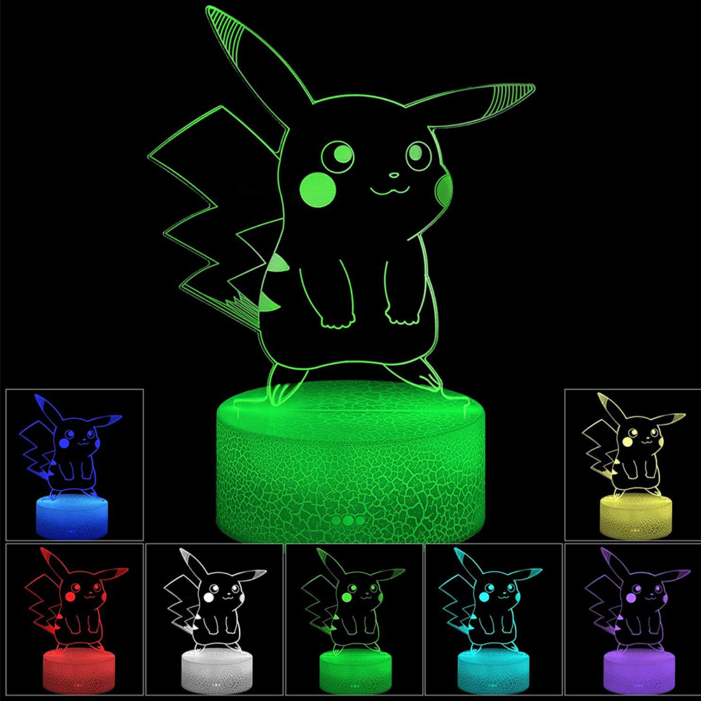 

LED Remote Control-3D Night Light, 501 Original