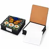 PU 5D Pearl Diamond Painting Kit Note Box DIY Diamond Art Notepad Box with 160 Sheets of Paper (Butterfly)