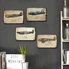 4PCS Airplane - Vintage Metal Signs Set - 20*30cm