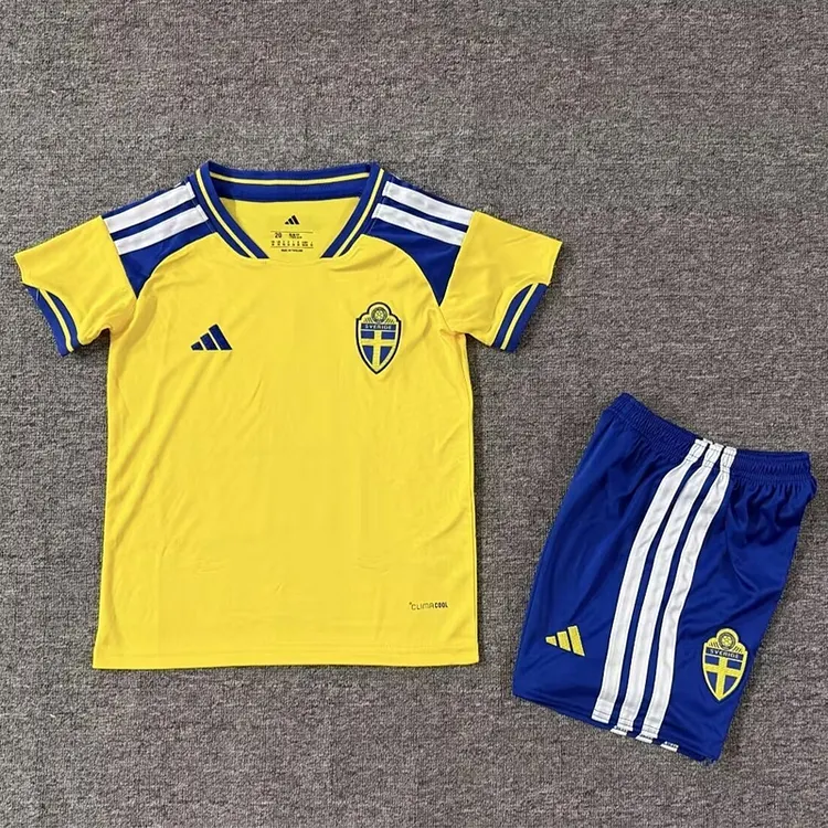 Kids Sweden 2026 World Cup Home Jersey