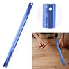 Cutting Ruler Non Slip Aluminum Alloy Metal Safety Ruler Scale Ruler((600mm)