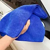 5/10Pcs Car Cleaning Cloths 25x25cm Microfiber Fiber Towel Auto Detailing Towels