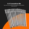 16pcs/set Torx Screwdriver Bit Magnetic Security Electric Screw Driver Kit