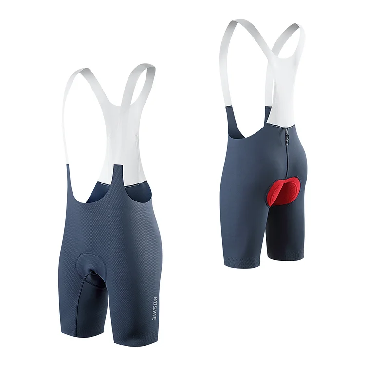 WOSAWE Men Cycling Bib Shorts With Gel Pads