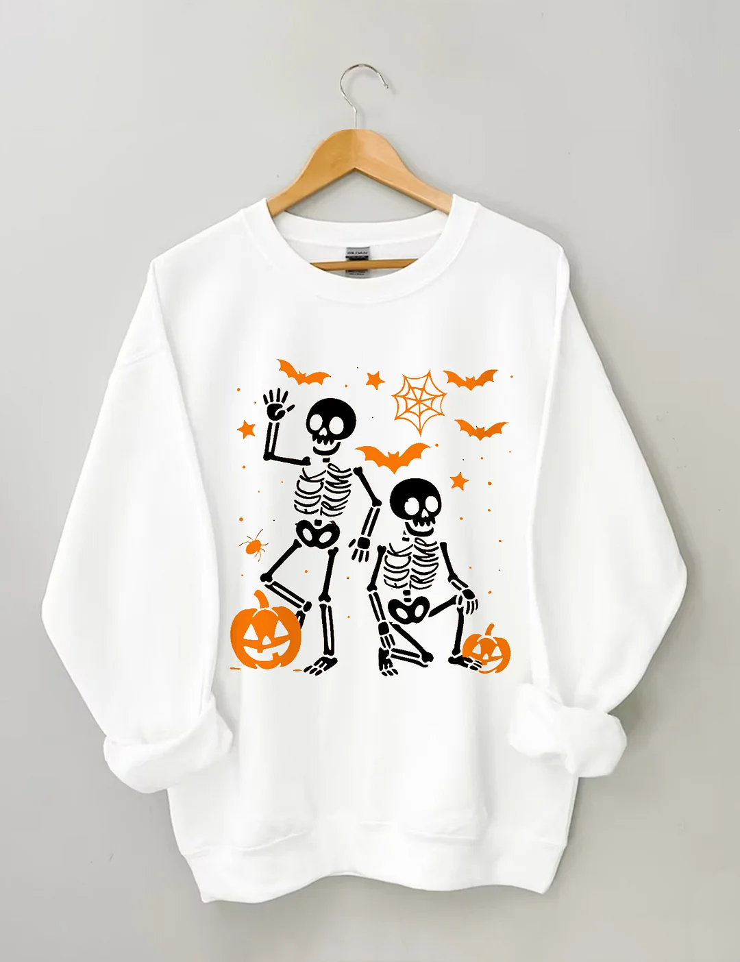 Slightly Subtle FDT Halloween Skeleton Sweatshirt