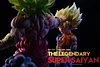 WCF Scale Super Saiyan Fury Broly vs Son Goku - Dragon Ball Resin Statue - LeaGue Studios [In Stock]