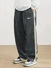 Men's Trendy Loose Striped Corduroy Sports Trousers