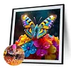 Diamond Painting -5D Full Round Drill Butterfly(40x40cm)