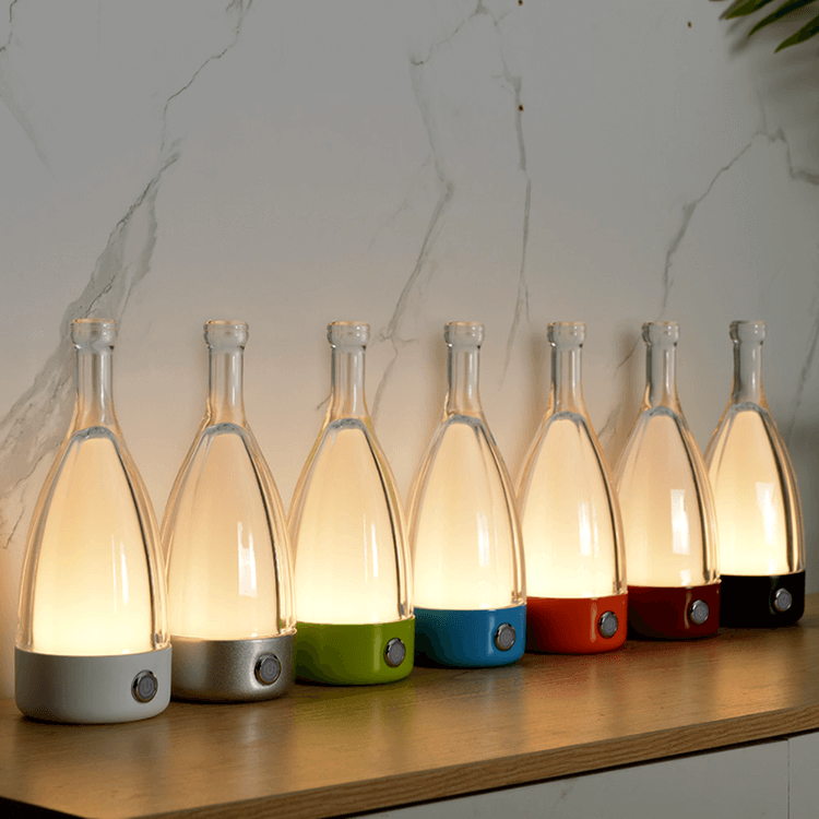 Rechargeable Wine Bottle Shape Decorative Night Light