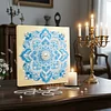 (30x30cm)DIY Pearl Painting Framed Mandala Handmade Pearl Material Art Kit Living Room Decor