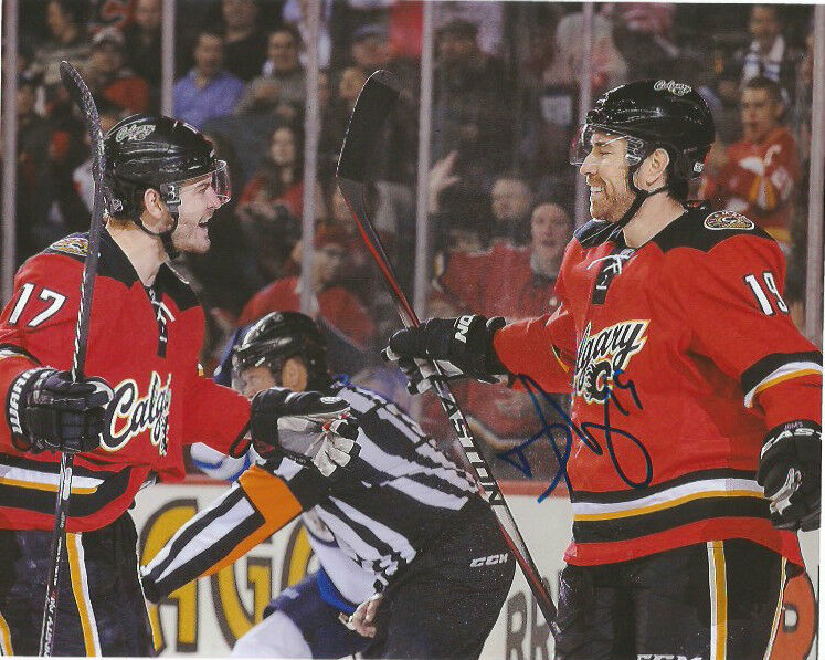 Calgary Flames David Jones Autographed Signed 8x10 Photo Poster painting COA