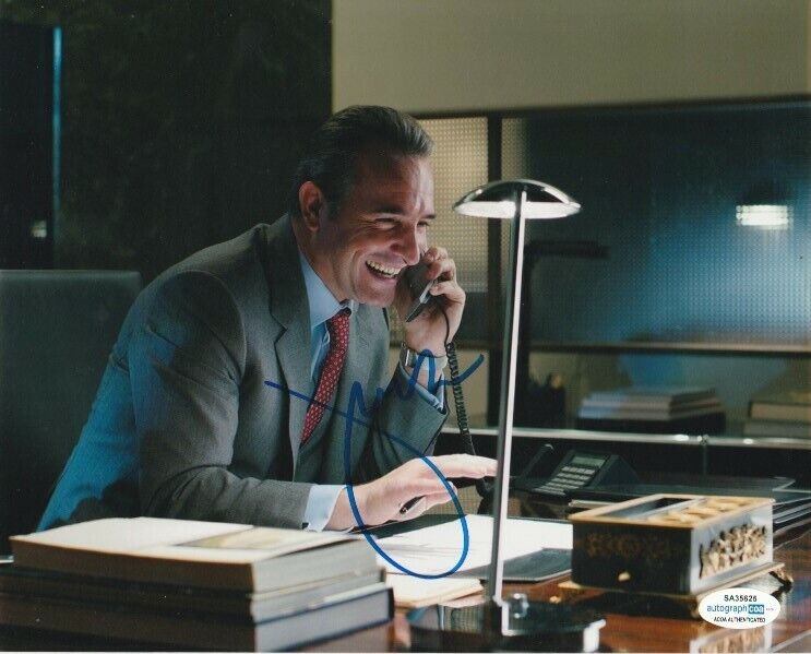 FRENCH ACTOR JEAN DUJARDIN SIGNED THE WOLF OF WALL STREET