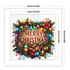 Christmas Wooden Sign-11CT Stamped Cross Stitch 50*50cm/19.69*19.69in tapestrymarket