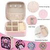 (US Local)DIY Cat Diamond Painting Kit Rotatable Mirror w Diamond Painting Jewelry Box