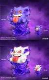 Small & Max Scale Gengar - Pokemon Resin Statue - EGGS Studios