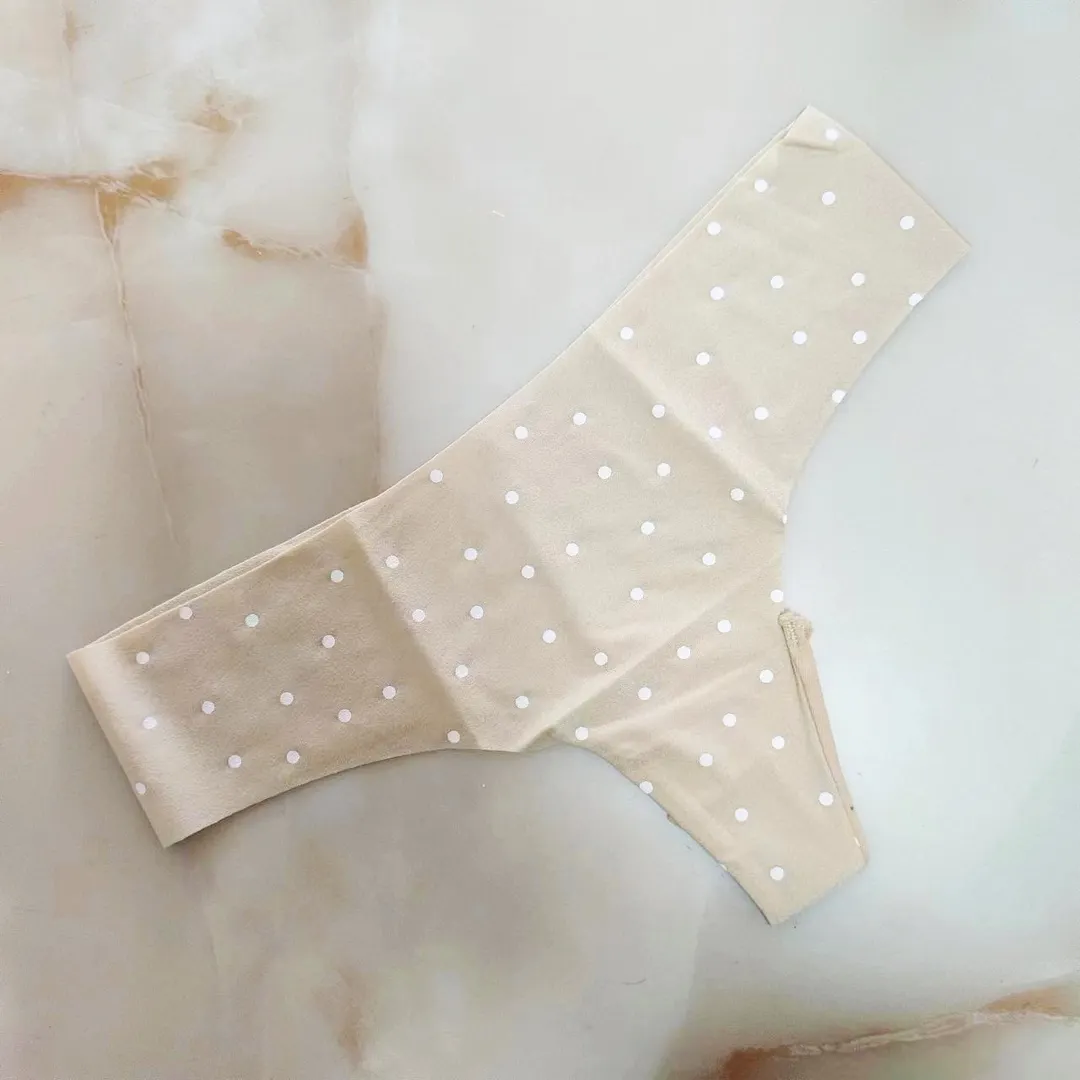 Churchf Churchf Lady T-Tong Trousers Round Lattice Letter Large-Size Female T-Trousers T-T-T-Pants