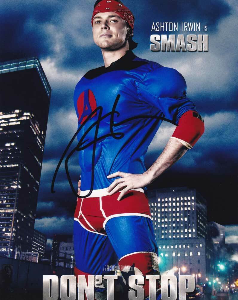 Ashton Irwin In-person AUTHENTIC Autographed Photo Poster painting 5SOS SHA #28357