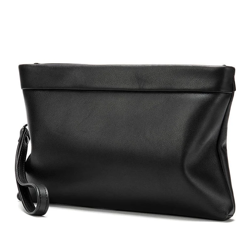 Mens Business Simple Style Chunky Envelope Mobile Phone Holder Clutch Bag
