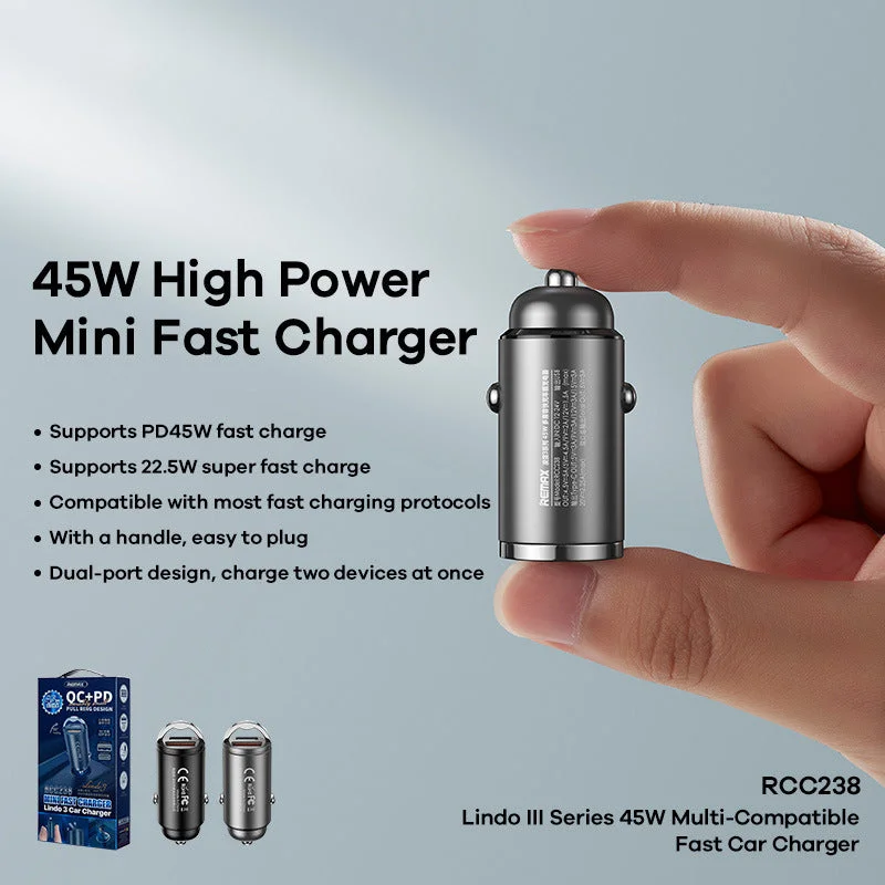 Multi Compatible Fast Charging Car Charger