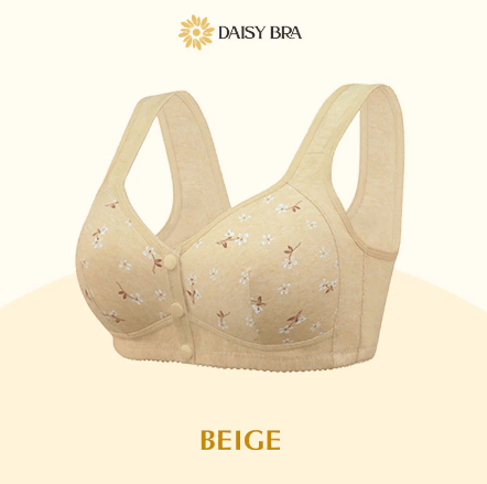 Daisy Bra - LAST DAY SALE 80% OFF - Comfortable & Convenient Front Button Bra