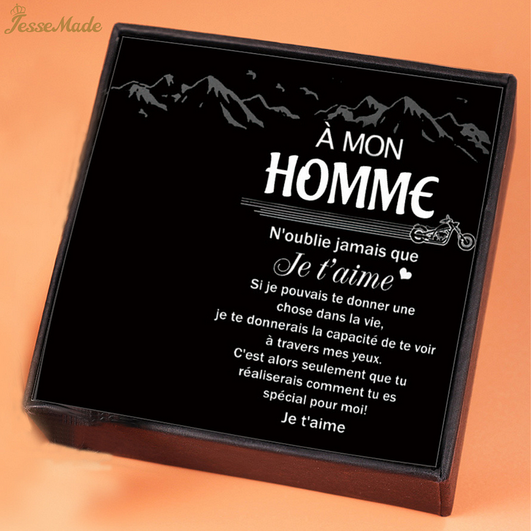 Carte de Cadeau A Mon Homme-N'oublie Jamais Que Je T'aime Jessemade FR