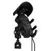 Motorcycle Phone Holder 15W Wireless Charging Waterproof Shockproof Phone Stand