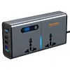 12V/24V To AC 220V Auto Converter Digital Display Auto Power Inversor 4 USB Port