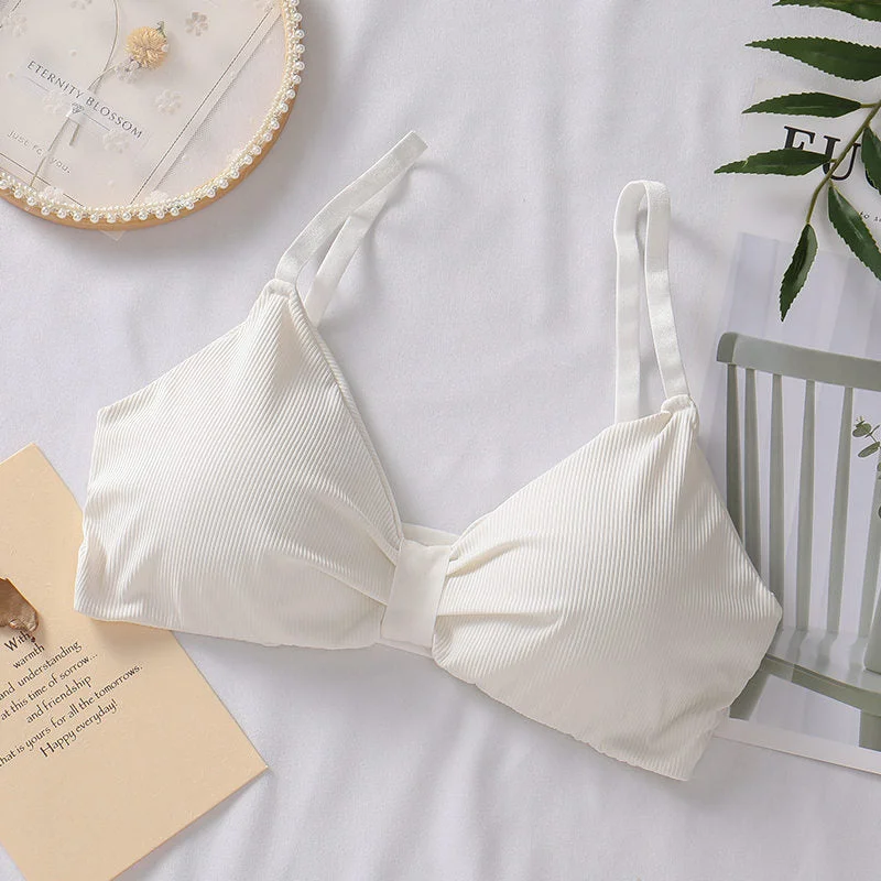 Sexy Women Bra Lingerie Push Up Bra Cotton Elastic Bra Women Fashion Ins Bra Sports Watch Underwear