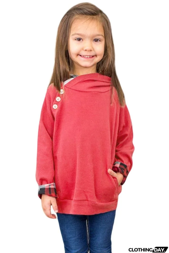 Toddlers Double Hooded Sweatshirt