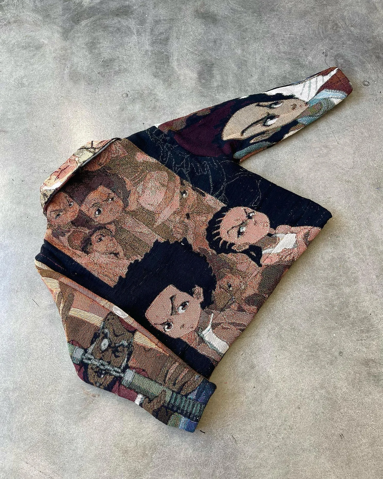 Boondocks  retro zipper jacket