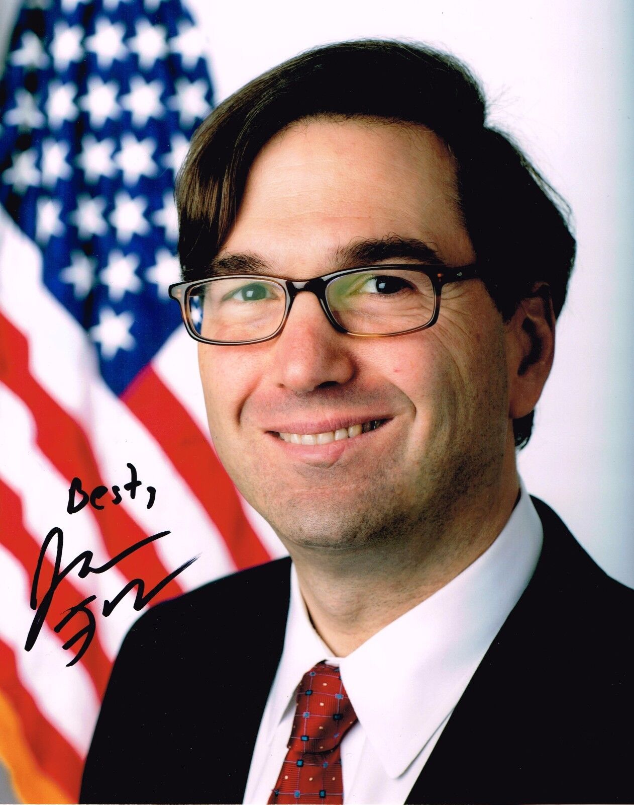 Jason Furman Hand Signed Autograph 8x10 Photo Poster painting In Person Obama Economic Advisor