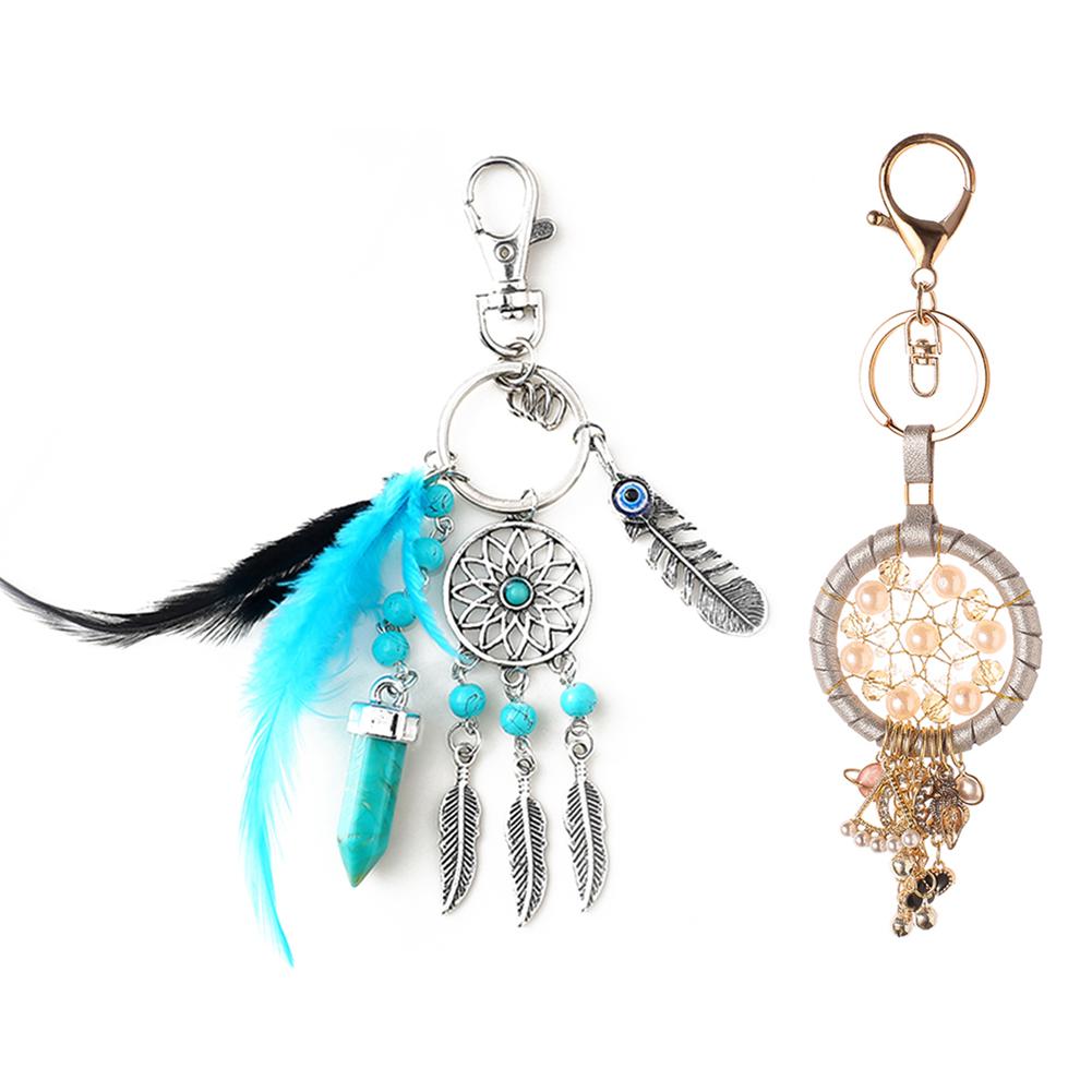 

Dream Catcher Key Chain Keyring Car Bag Hanging Pendant Home Decor Gift, Tassel keychain, 501 Original