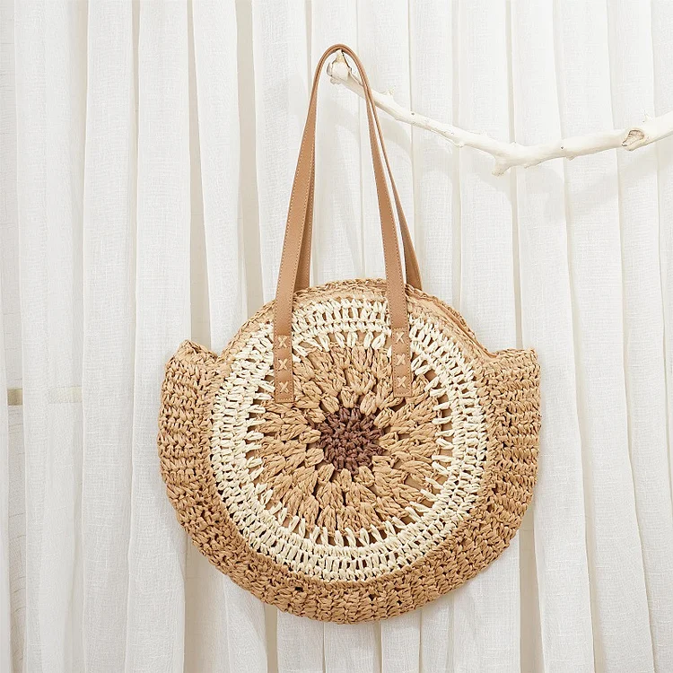 Woven Beach Shoulder Bag