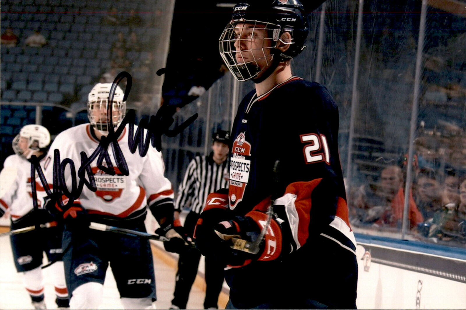 Matt Filipe SIGNED 4x6 autographed Photo Poster painting TEAM USA / CAROLINA HURRICANES