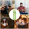 🔋🔋USB Battery - 1.5V Constant Voltage 1800Ah USB Rechargeable Lithium Battery, Environmentally Friendly And Long-Lasting Power