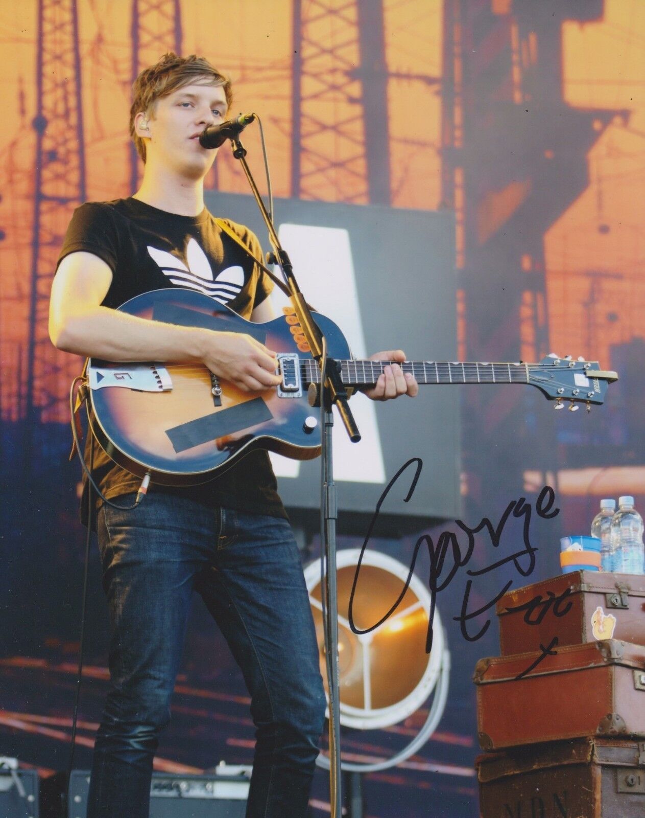 George Ezra Signed 10x8 Photo Poster painting AFTAL