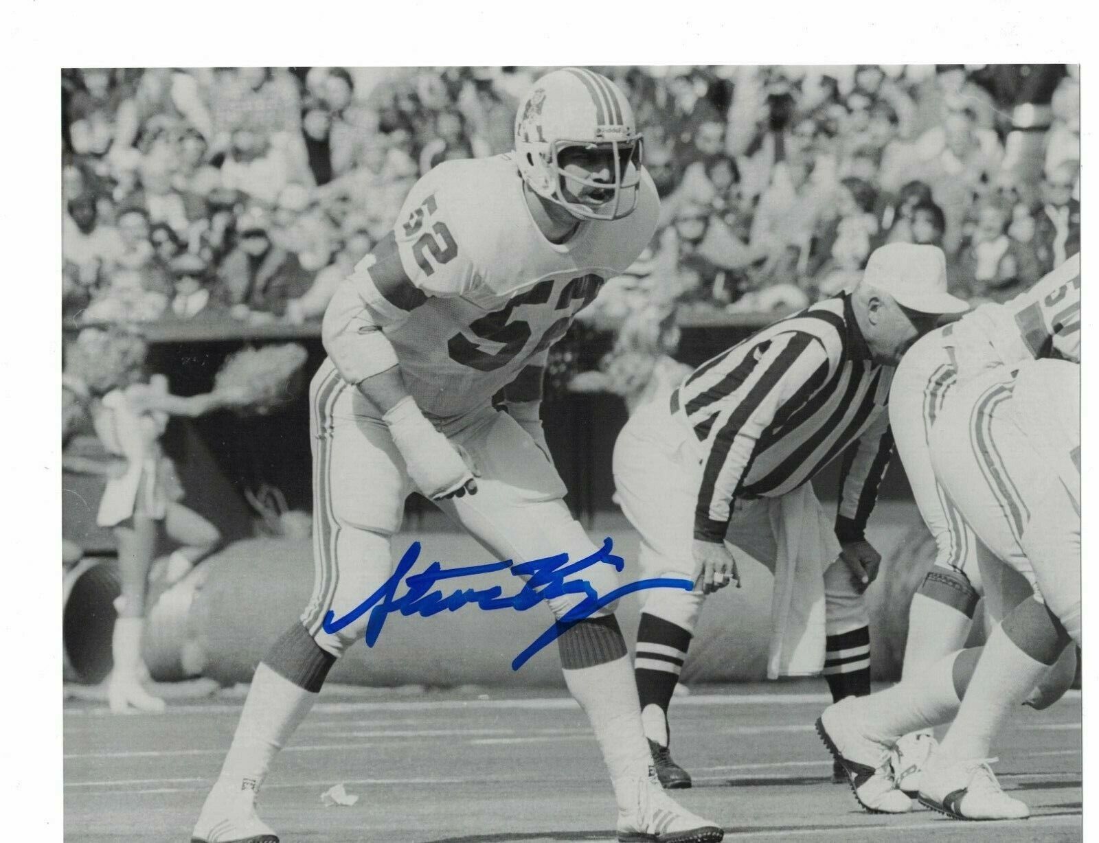 Steve King New England Patriots Signed 8x10 Football Photo Poster painting W/Our COA