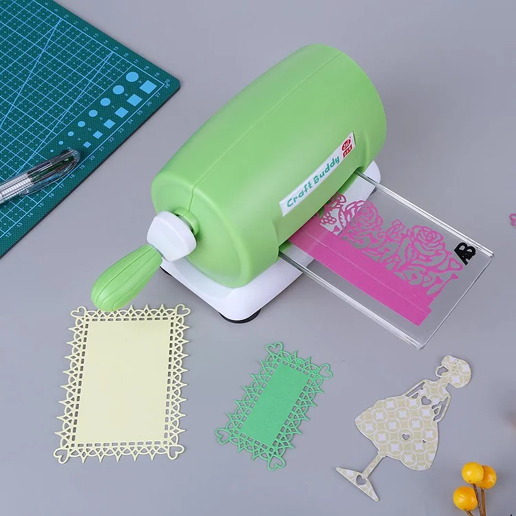 DIY Plastic Craft Scrapbook Album Cutter Paper Cutting Embossing Machine gbfke
