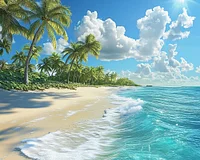 Tropical Tranquility &ndash; Diamond Painting