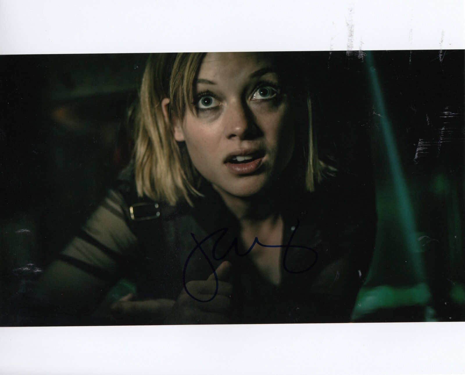 JANE LEVY signed *DON'T BREATHE* HORROR MOVIE 8X10 Photo Poster painting ROCKY W/COA #1