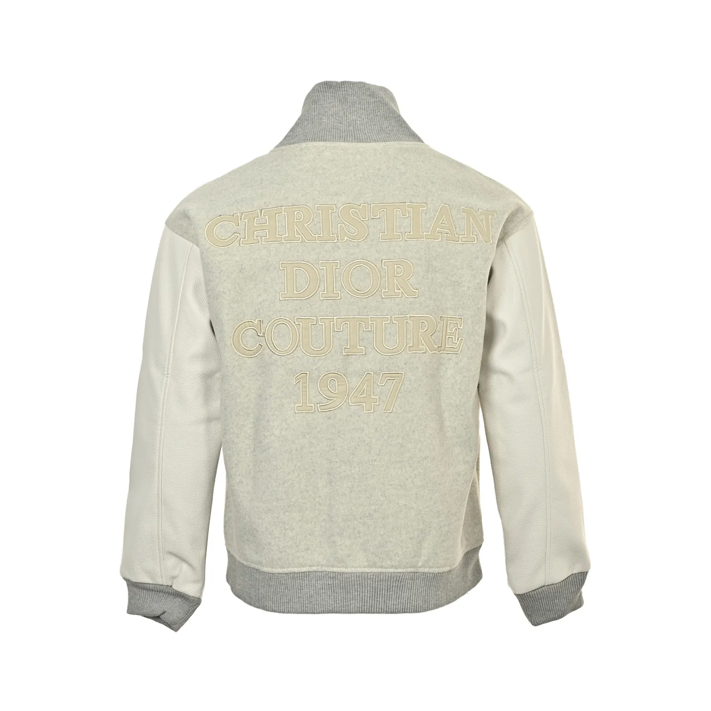 Back view of bomber jacket