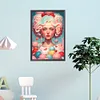 uk.everydayedeals (Limited Stock)Diamond Painting - Round AB Drills - Ice Cream Girl(45*65cm)