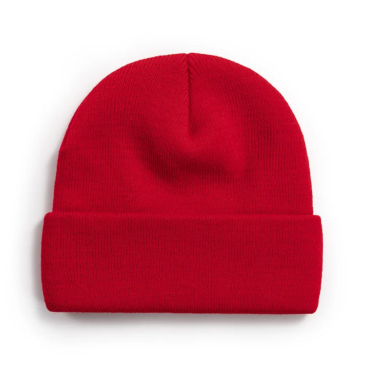 Outdoor solid color beanie