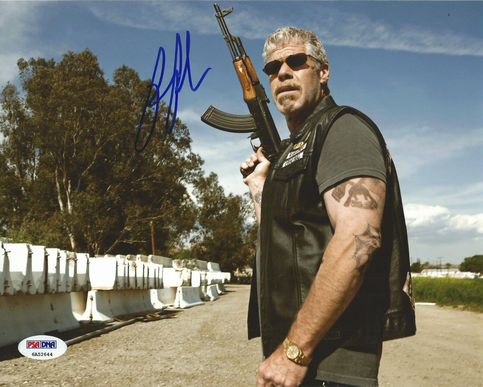 Ron Perlman Signed 8x10 Photo Poster painting PSA/DNA COA Sons of Anarchy Picture Autograph SOA